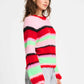 SWEATER - Brushed Stripes Green