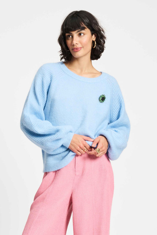SWEATER - Sky Blue