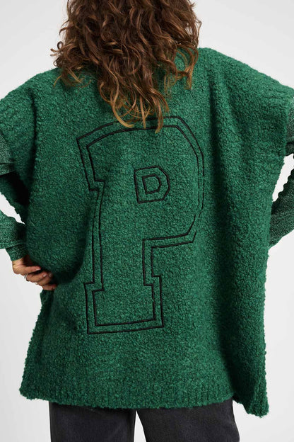 STRICKJACKE - Pine Green