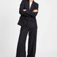 BLAZER - Noir Striped