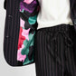 BLAZER - Noir Striped