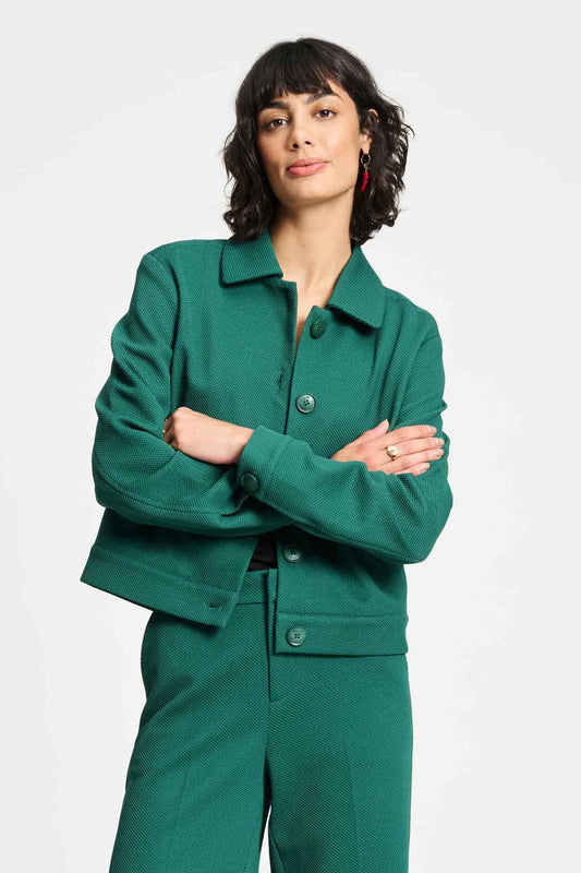 JACKE - Iris Pine Green