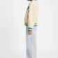 JACKE - Teddy Baseball Ecru