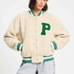 JACKE - Teddy Baseball Ecru