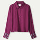 BLUSE - Plum Melange
