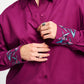 BLUSE - Plum Melange