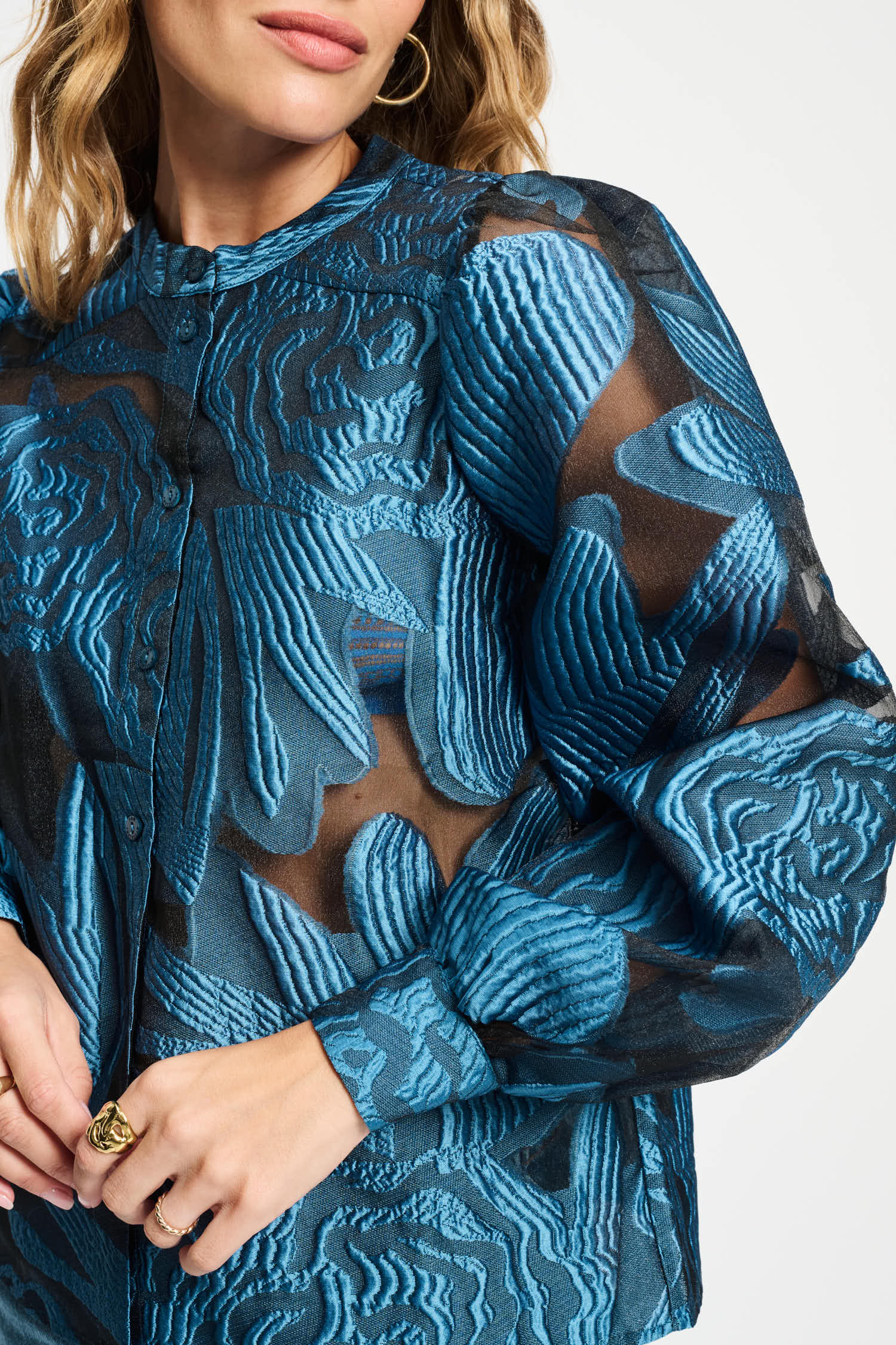 BLUSE - Dashing Nights Organza