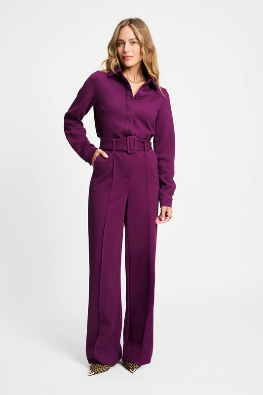 JUMPSUIT - Plum