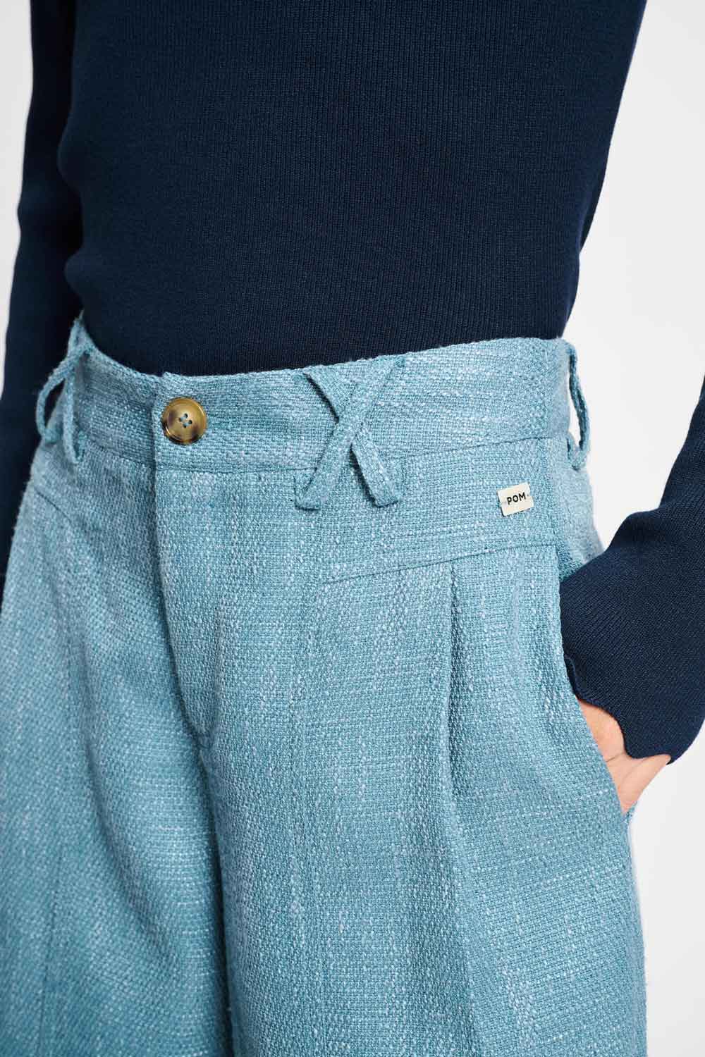 HOSE- Bouclé Dawn Blue