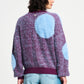 SWEATER - Dots Plum