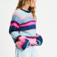 SWEATER - Brushed Stripes Blue
