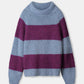 SWEATER - Plum Stripes