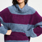 SWEATER - Plum Stripes