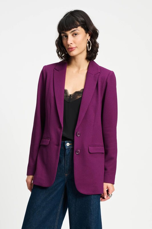 BLAZER - Chloé Plum