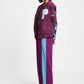 GILET - Teddy Baseball Plum