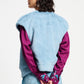 GILET - Fur Misty Blue