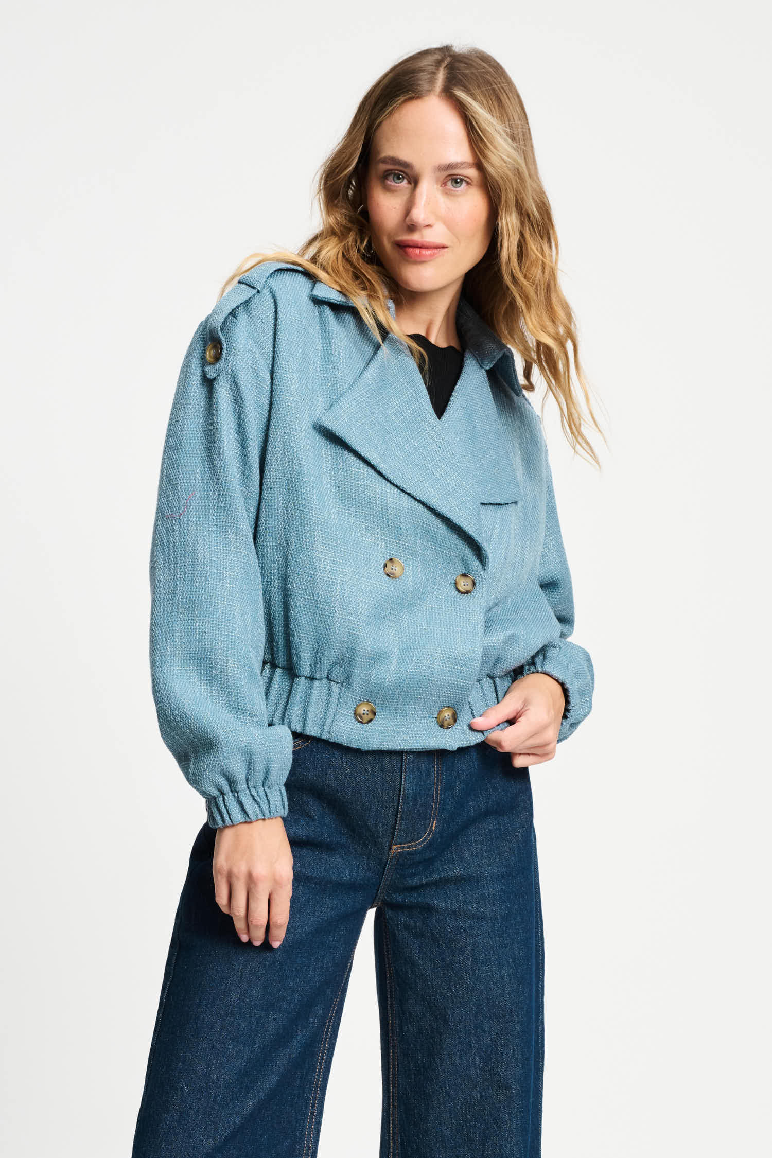 JACKE - Bouclé Dawn Blue