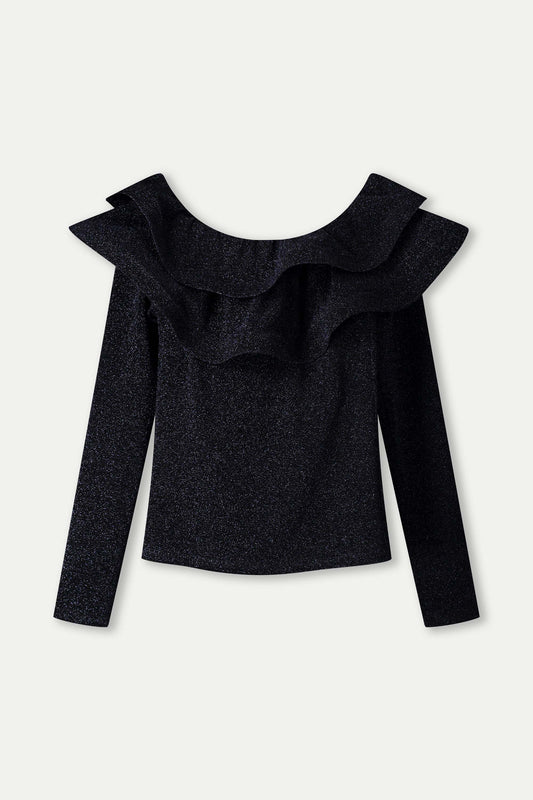 TOP - Glitter Noir