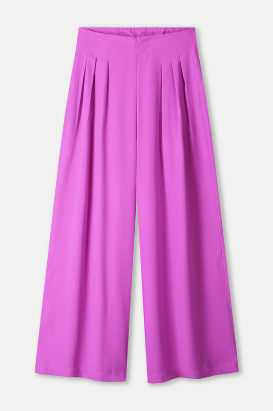 HOSE - Wide leg Frosting Pink