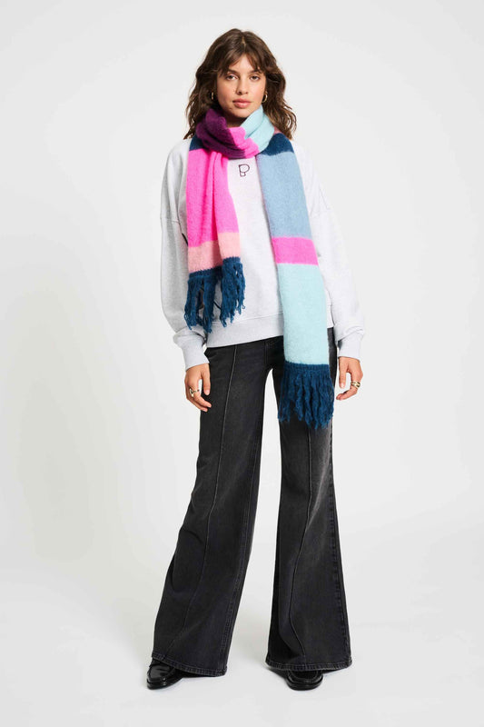 SCHAL - Brushed Stripes Blue