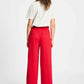 HOSE- Colourblock Chili Red