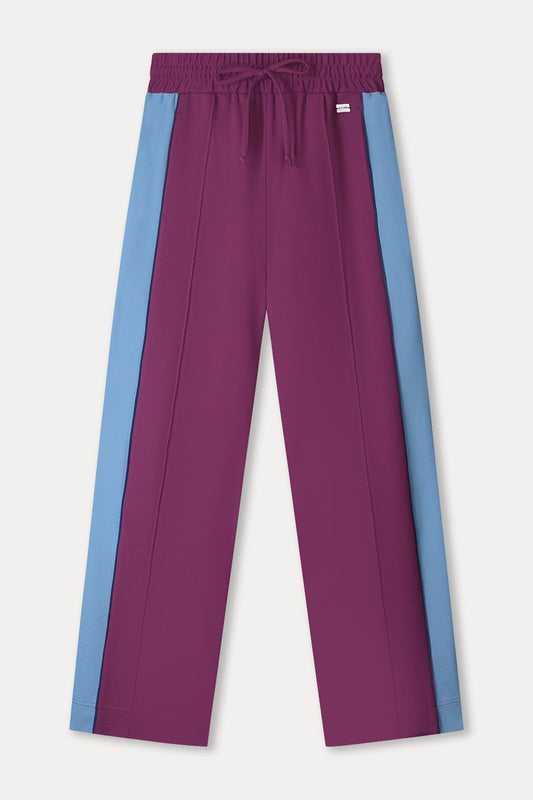 HOSE- Colourblock Plum