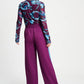 HOSE- Colourblock Plum