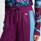 HOSE- Colourblock Plum