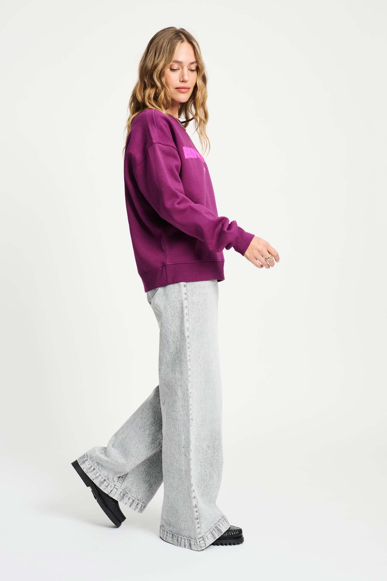 SWEATER - Plum