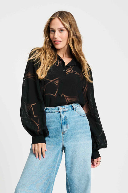 BLUSE - Graphite Black