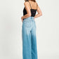 JEANS - Baggy Wideleg Mid Blue