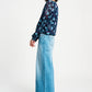 JEANS - Baggy Wideleg Mid Blue