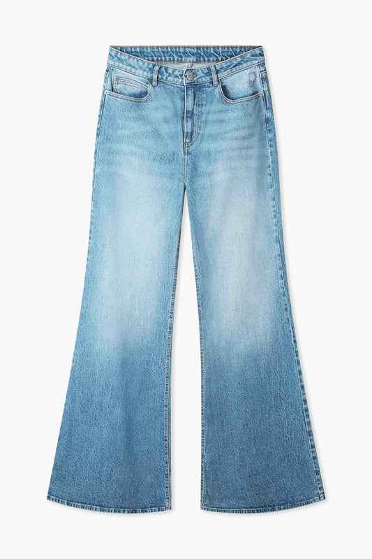 JEANS - Flare Mid Blue