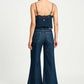 JEANS - Flare Dark Blue