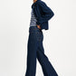 JEANS - Flare Dark Blue
