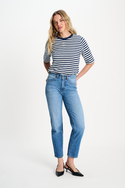 JEANS - Tapered Mid Blue