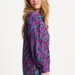 BLUSE - Mila Animal Purple