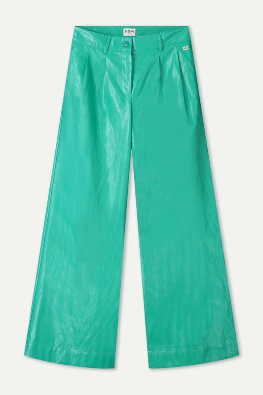HOSE - Faux Leather Wander Green