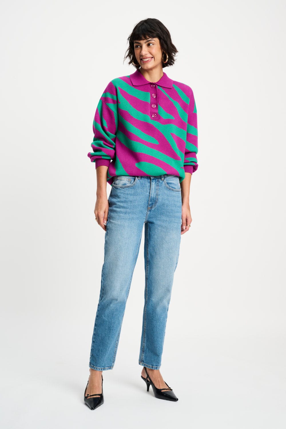 PULL - Polo Animal Purple