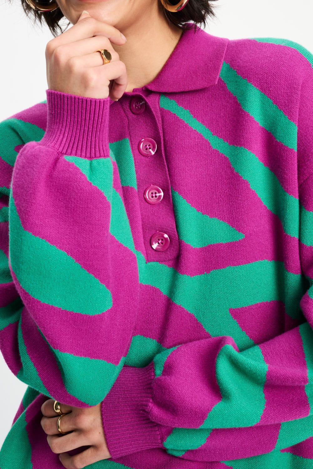 PULL - Polo Animal Purple