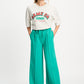 HOSE - Stripe Wander Green