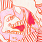 BLUSE - Poplin Striped Orange