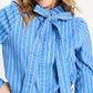 BLUSE - Denim Stripes Blue