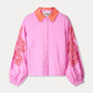 BLUSE - Cheering Pink Sequins