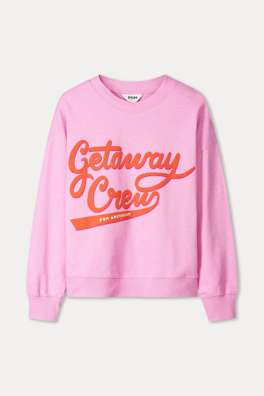 SWEATER - Getaway Crew Pink