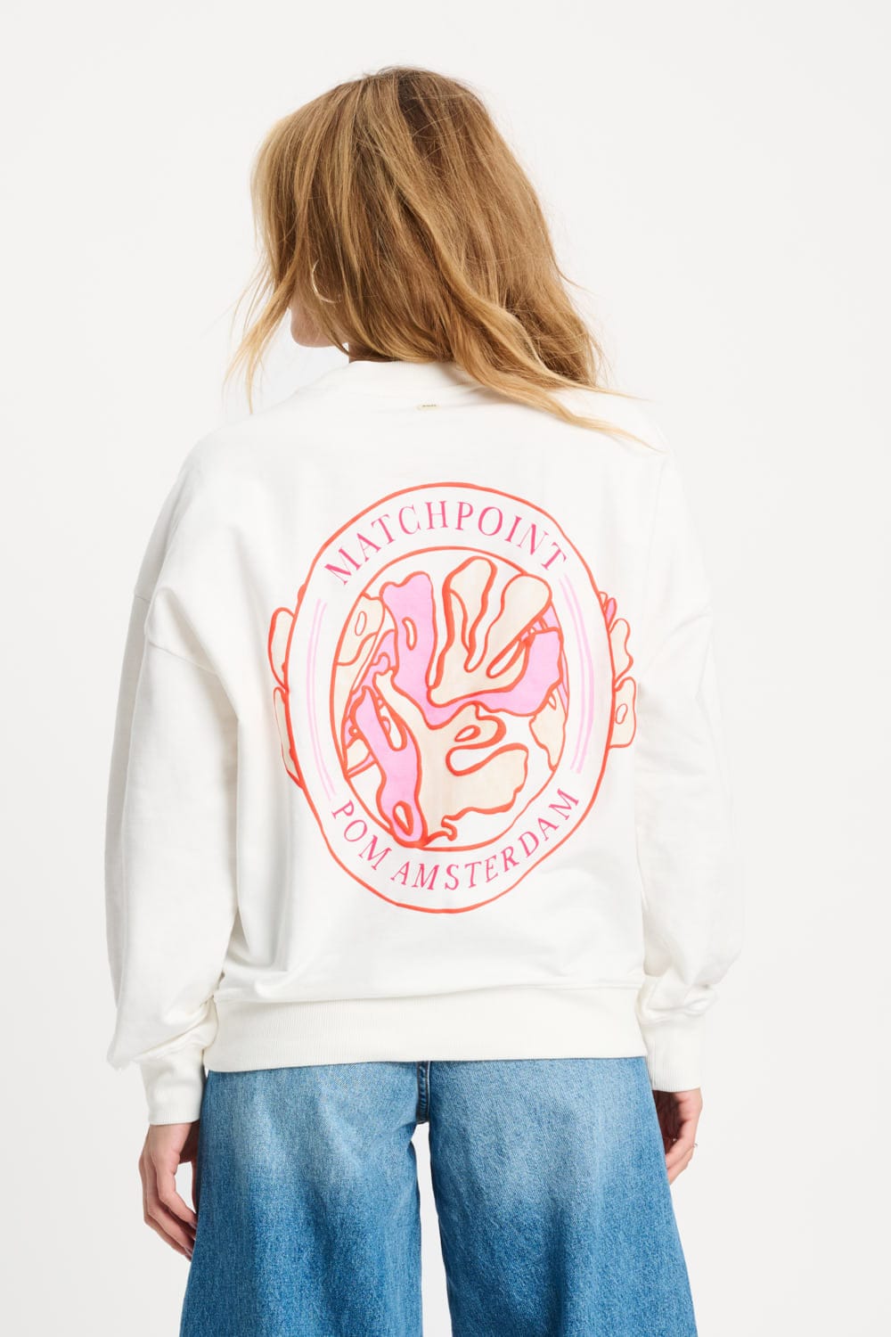 SWEATER - Matchpoint White