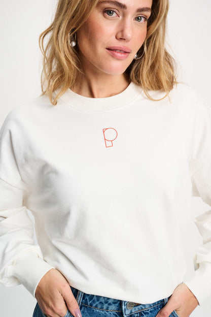 SWEATER - Matchpoint White