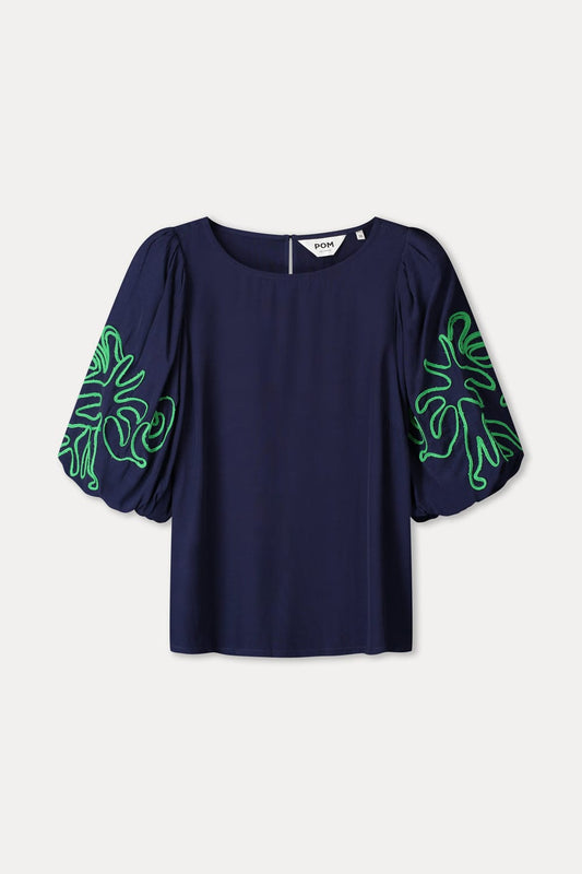 TOP - Beach Vibes Tape Night Blue