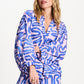 BLUSE - Waves Pink Linen