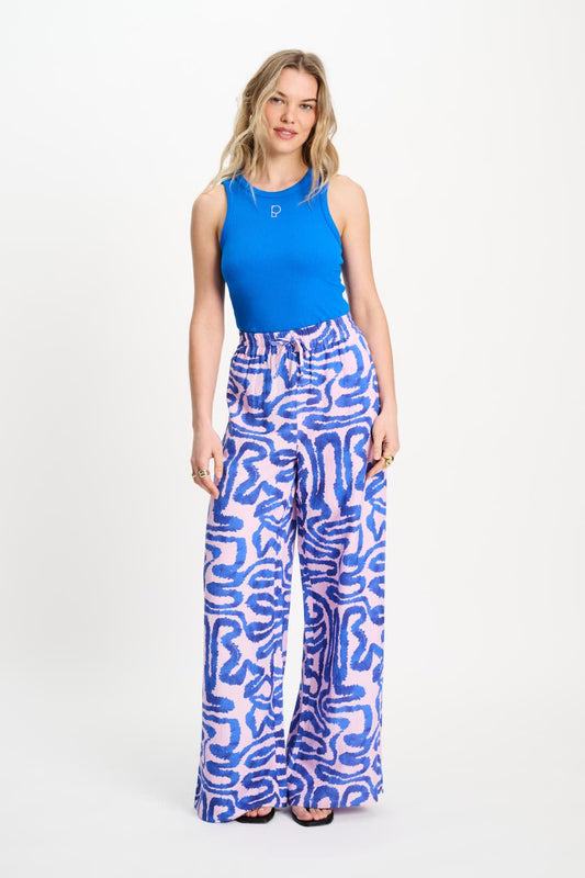 HOSE - Waves Pink Linen